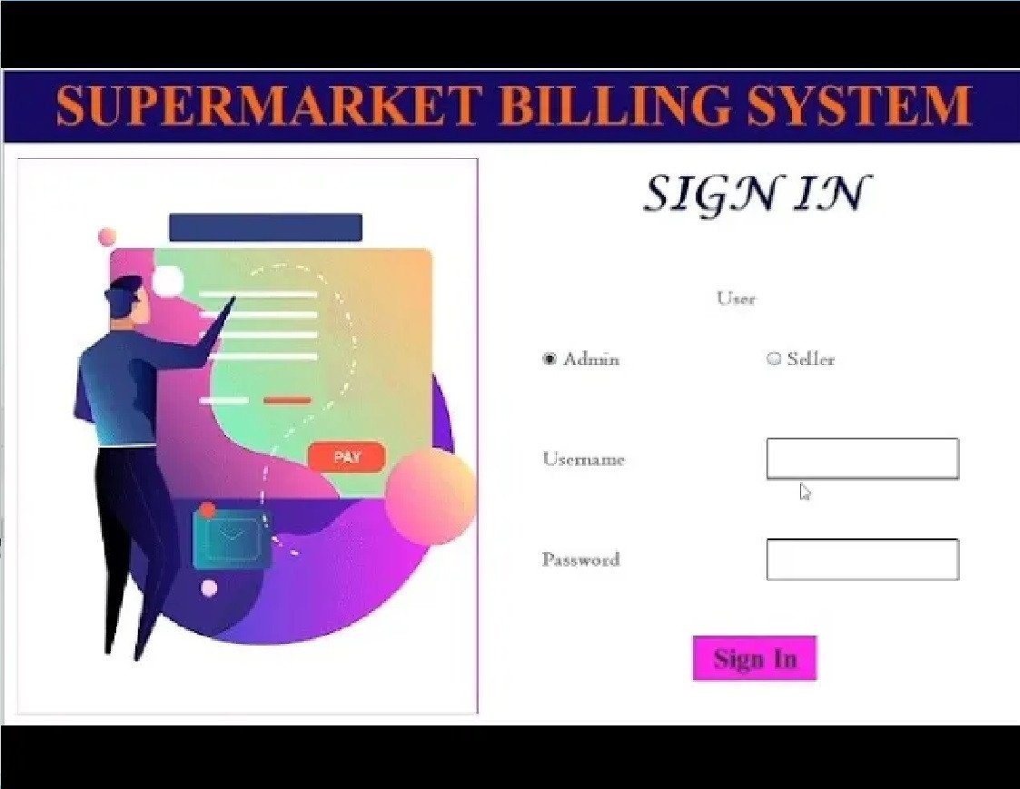 project-Java Project - Supermarket Billing System - Detailed Explanation - How to Run Java Project